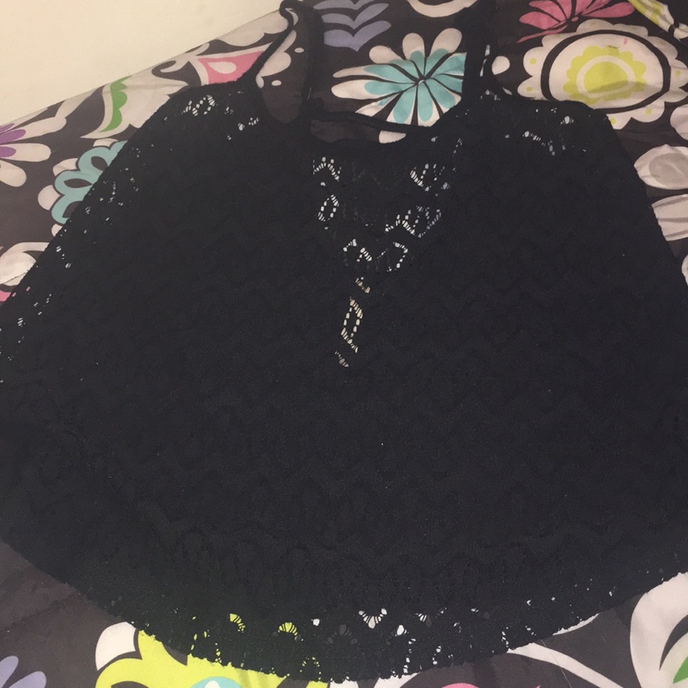 Black Crop Top